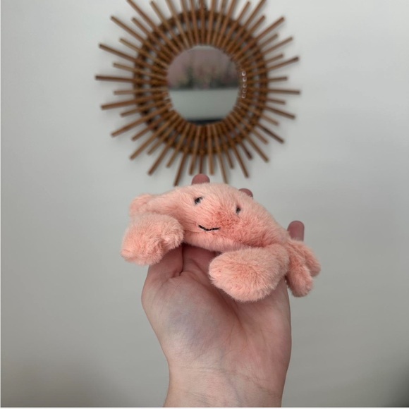 Jellycat Fluffy Crab - Picture 3 of 4
